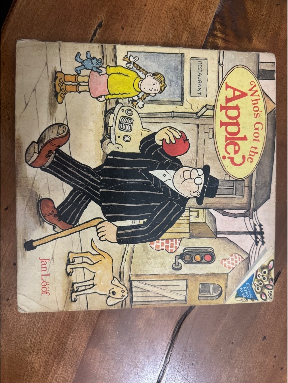 Who’s Got The Apple? By Jan Loof, Rare 1975 Softcover Published Random House B32